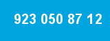 923 050 87 12